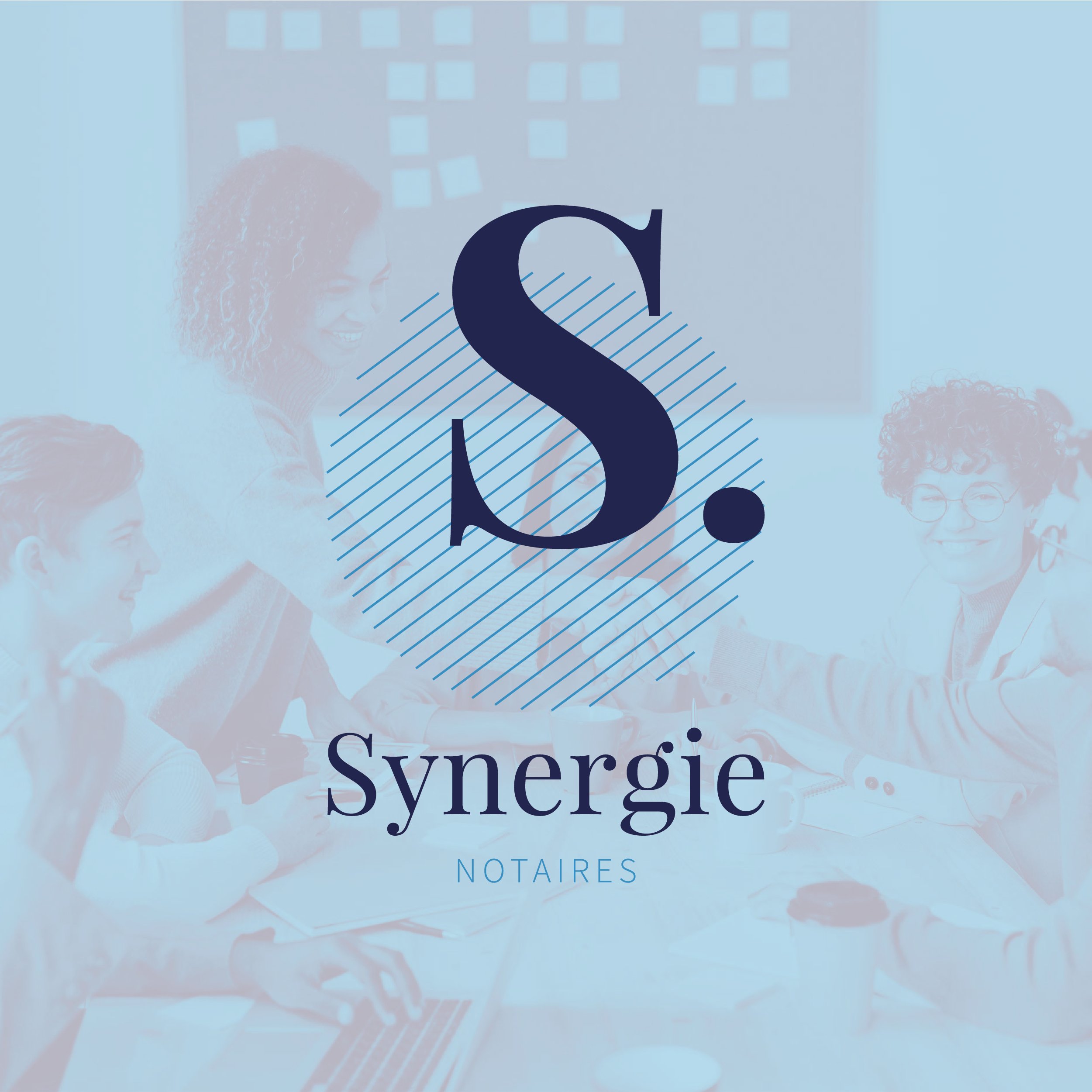 Synergie Notaire - Création de logo